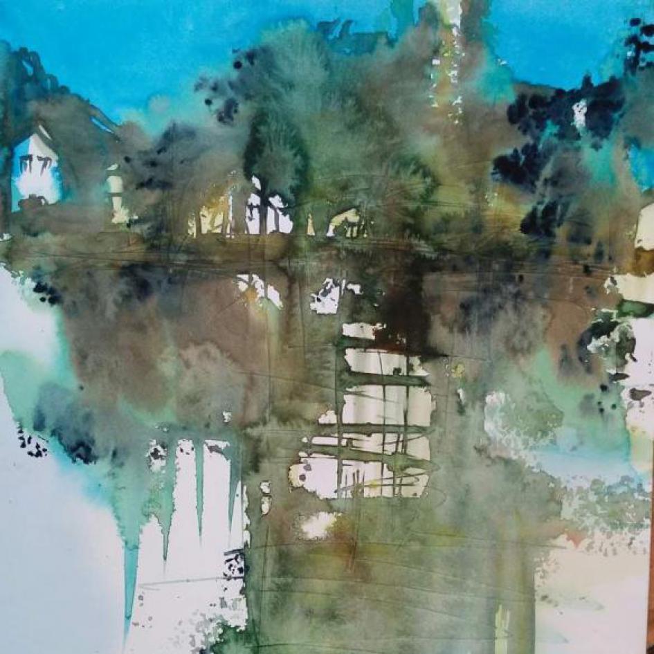 Landschaft abstrakt
