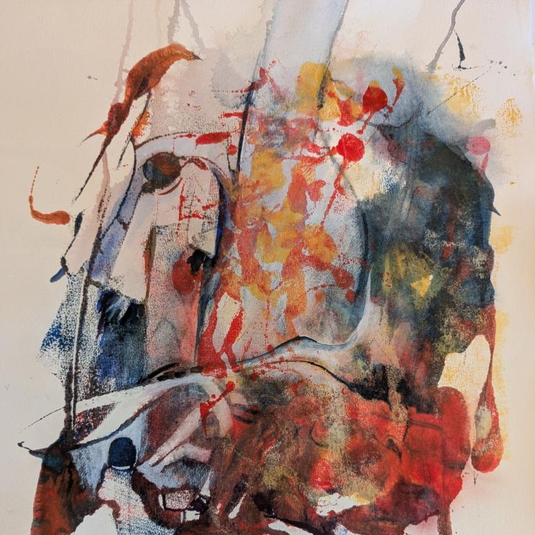 Verzaubert - Aquarell - Edeltraud Steurer - 2024