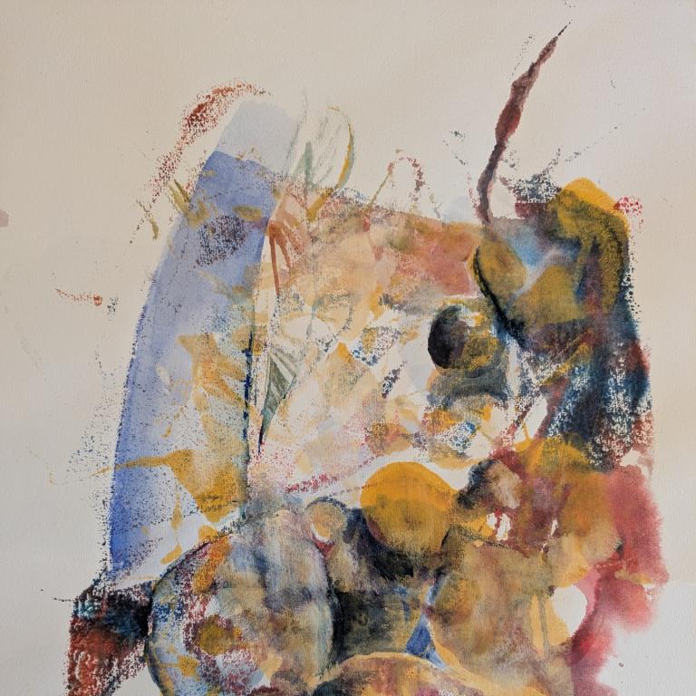 Sehnsucht - Aquarell - Edeltraud Steurer - 2024