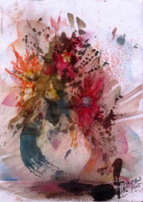 Aquarell Mischtechnik