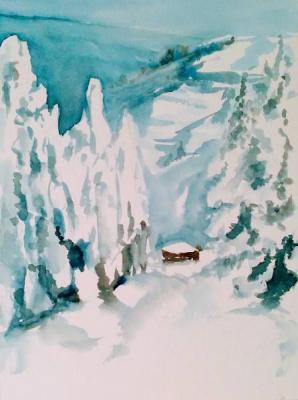 Winter Aquarell
